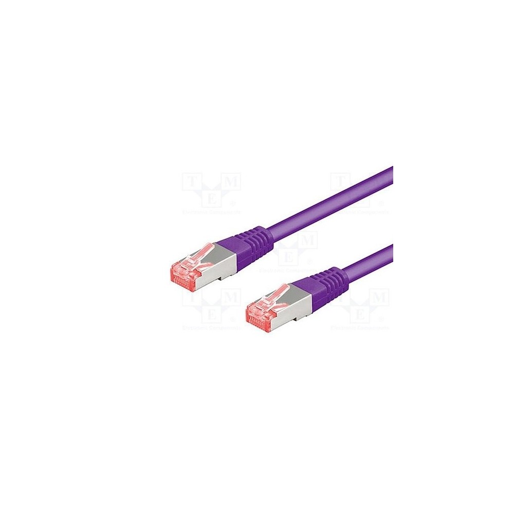GOOBAY NETWORK CABLE S/FTP PIMF CAT6 RJ45 3M VIOLET