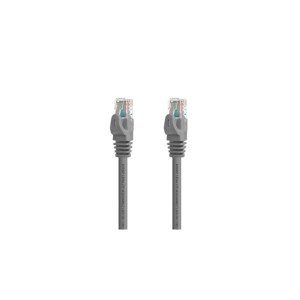 AISENS NETWORK CABLE RJ45 LSZH CAT.6A 3.0M GREY