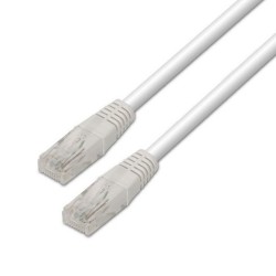 AISENS NETWORK CABLE UTP CAT6 RJ45 0.5M WHITE
