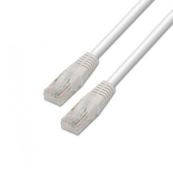 AISENS NETWORK CABLE UTP CAT6 RJ45 1M WHITE