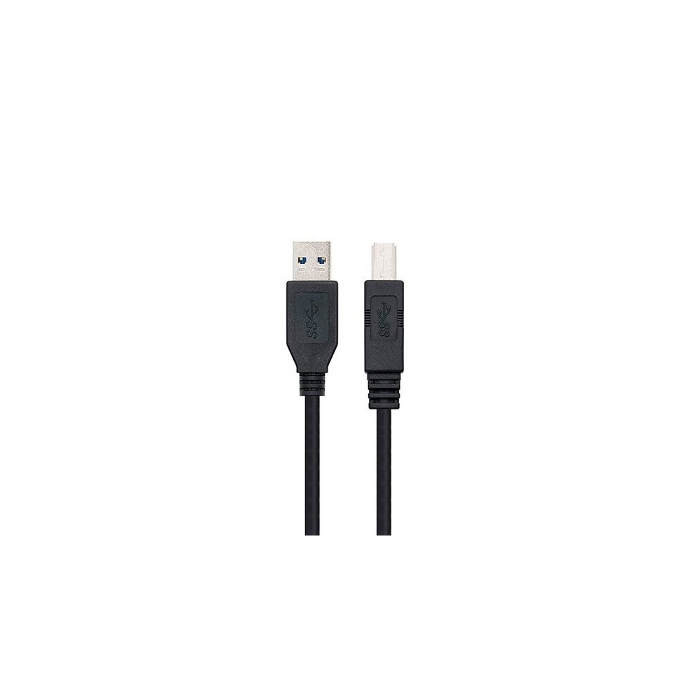 CABLE USB (A) 3.0 A USB (B) 3.0 NANOCABLE 2M BLACK