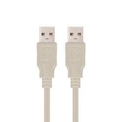 USB CABLE (A) 2.0 A USB (A) 2.0 NANOCABLE 1M
