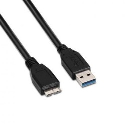 AISENS USB(A) TO MICRO USB(B) 3.0 1M BLACK