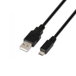 AISENS USB(A) TO MICRO USB(B) 2.0 1.8M BLACK