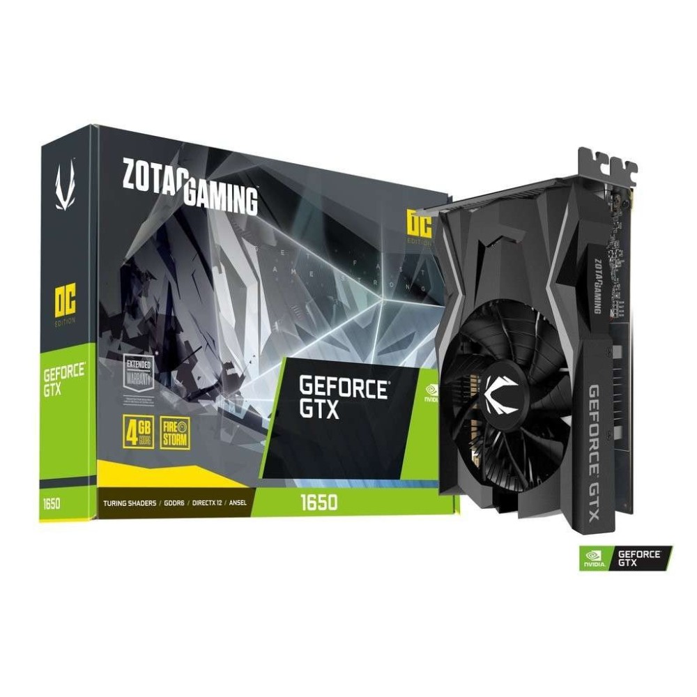 VGA ZOTAC GTX1650,GDDR6,4GB,128BIT,DVI+HDMI