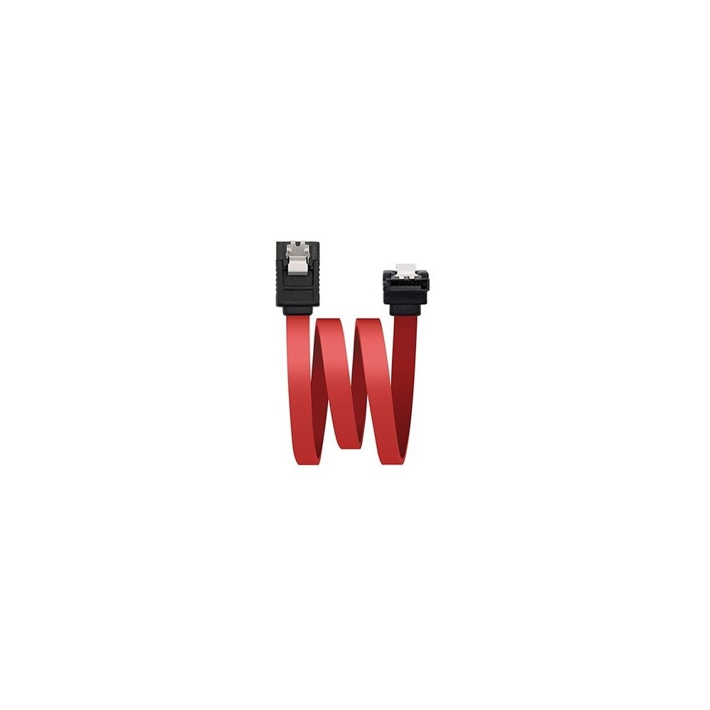 SATA DATA CABLE SADDLE NANOCABLE 0.5M RED
