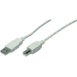 LOGILINK CABLE USB(A) 2.0 TO USB(B) 2.0 1.8M