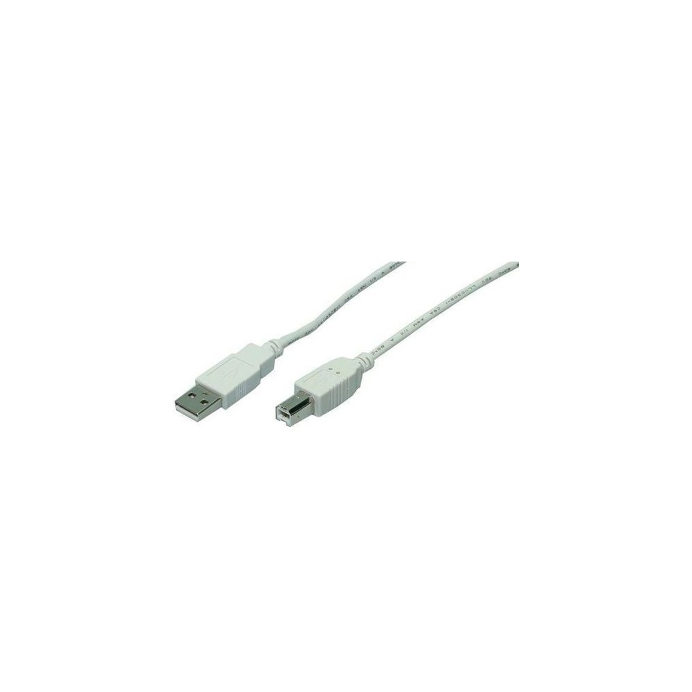 LOGILINK CABLE USB(A) 2.0 TO USB(B) 2.0 1.8M