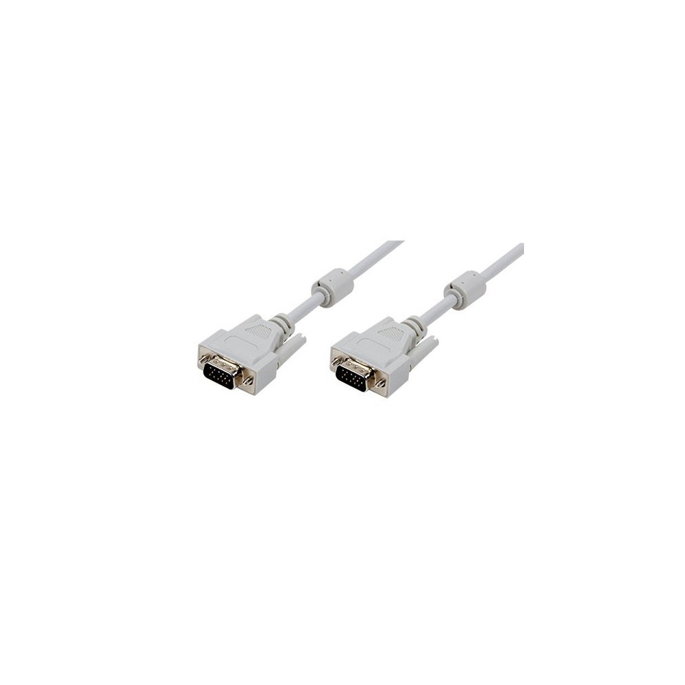 LOGILINK VGA CABLE M-M 1.8M GREY