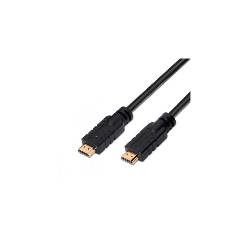 CABLE WITH REPEATER HDMI M TO HDMI M 30M BLACK
