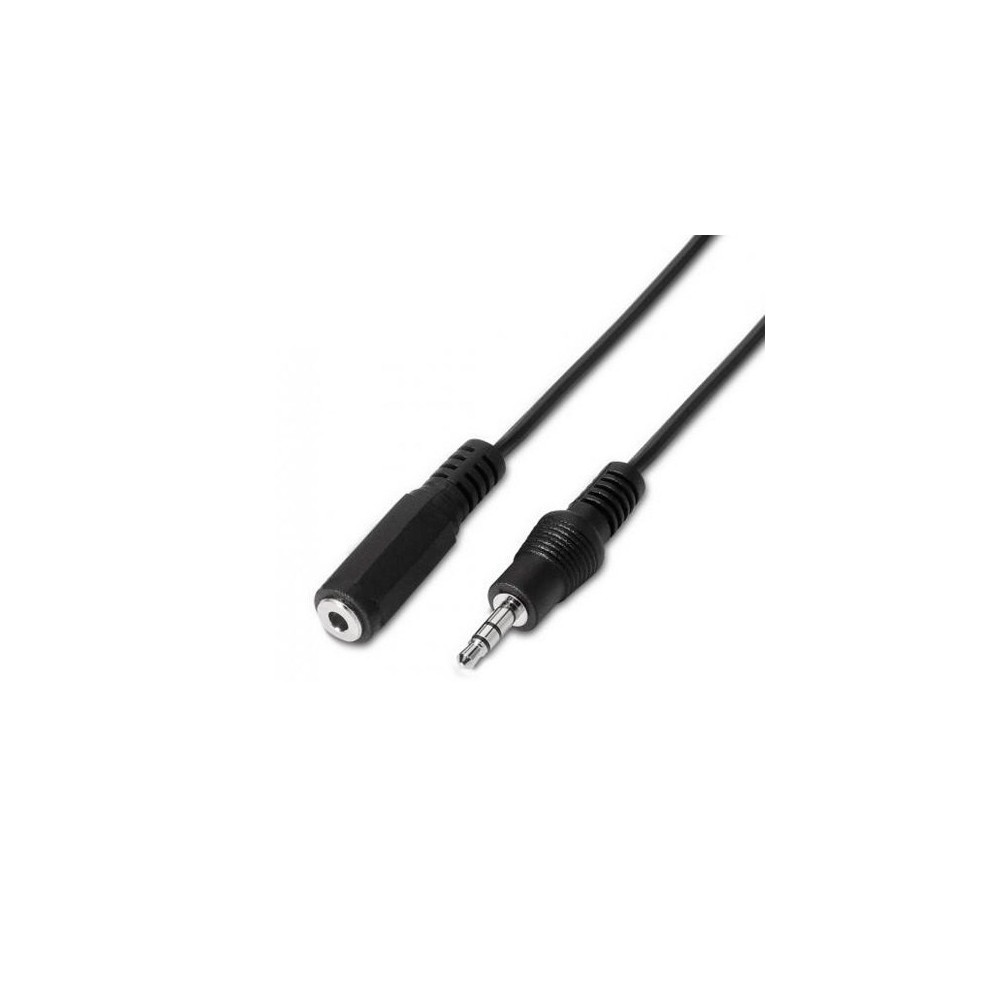 AISENS AUDIO CABLE 1XJACK-3.5M TO 1XJACK-3.5H 3M
