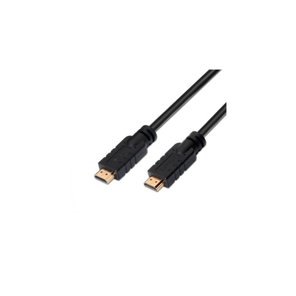 CABLE WITH REPEATER HDMI M TO HDMI M 25M BLACK