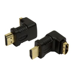 LOGILINK HDMI ADAPTER M-F 90° ANGLE