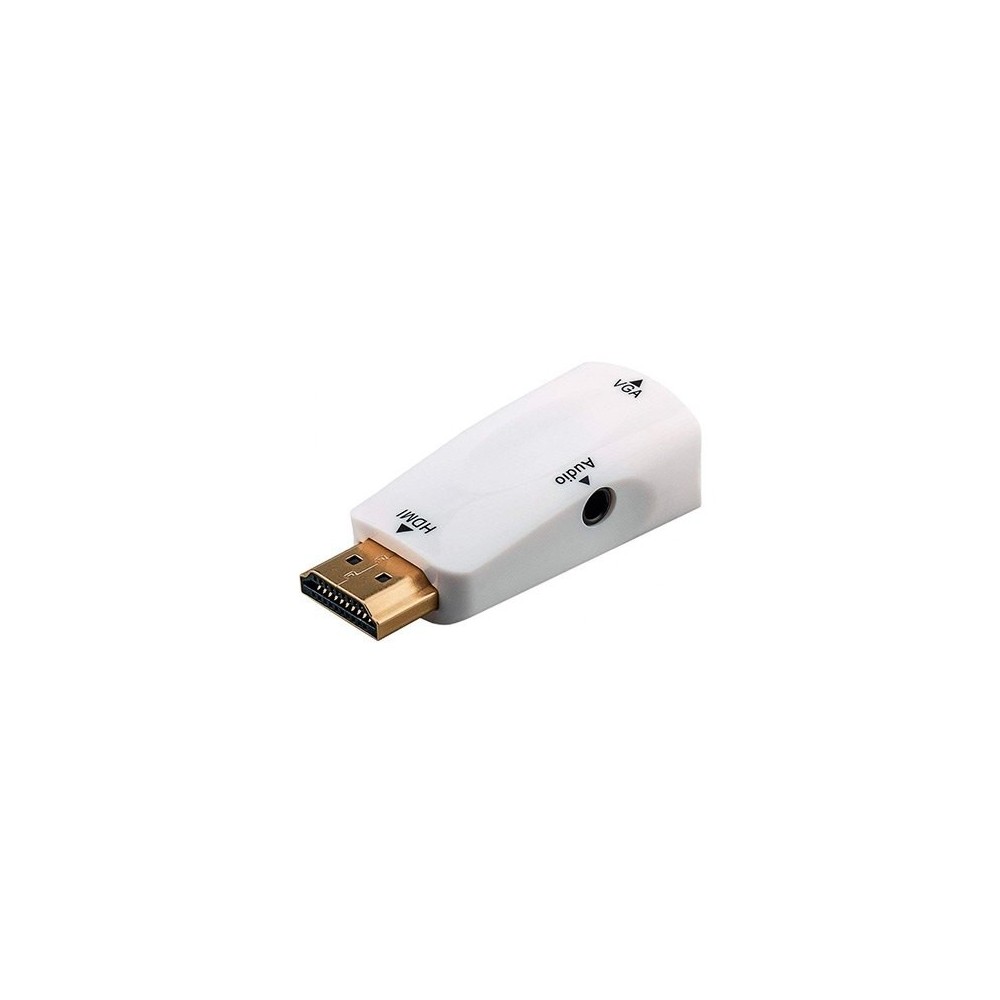 GOOBAY VIDEO ADAPTER HDMI(M) TO VGA(H)+AUDIO