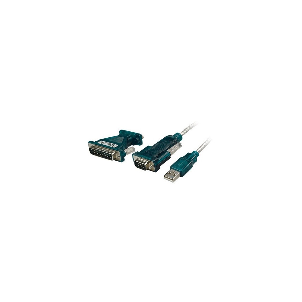LOGILINK USB ADAPTER TO RS232 SERIAL + LOGILINK ADAP UA0042A