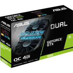 GPU ASUS DUAL- GTX 1650 - 4 Go