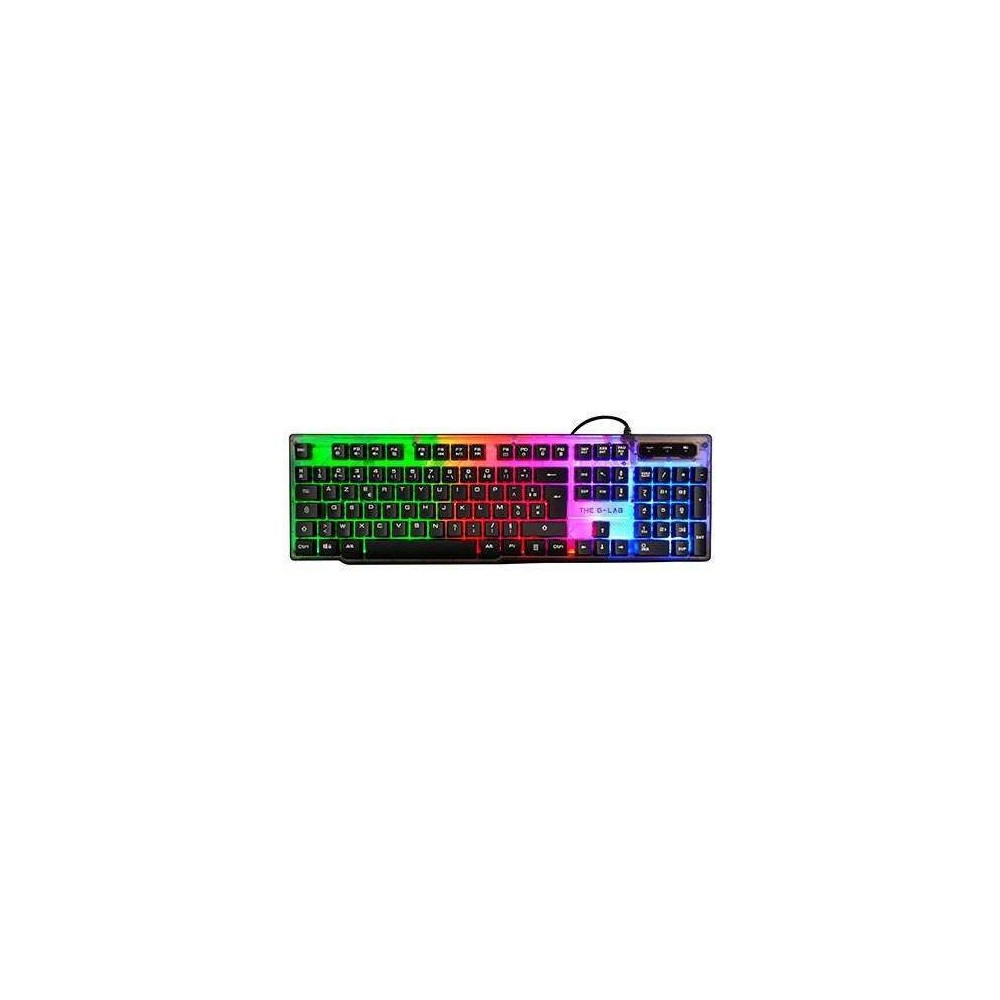 THE G-LAB KEYBOARD GAMING KEYZ-NEON/SP MULTICOLOR