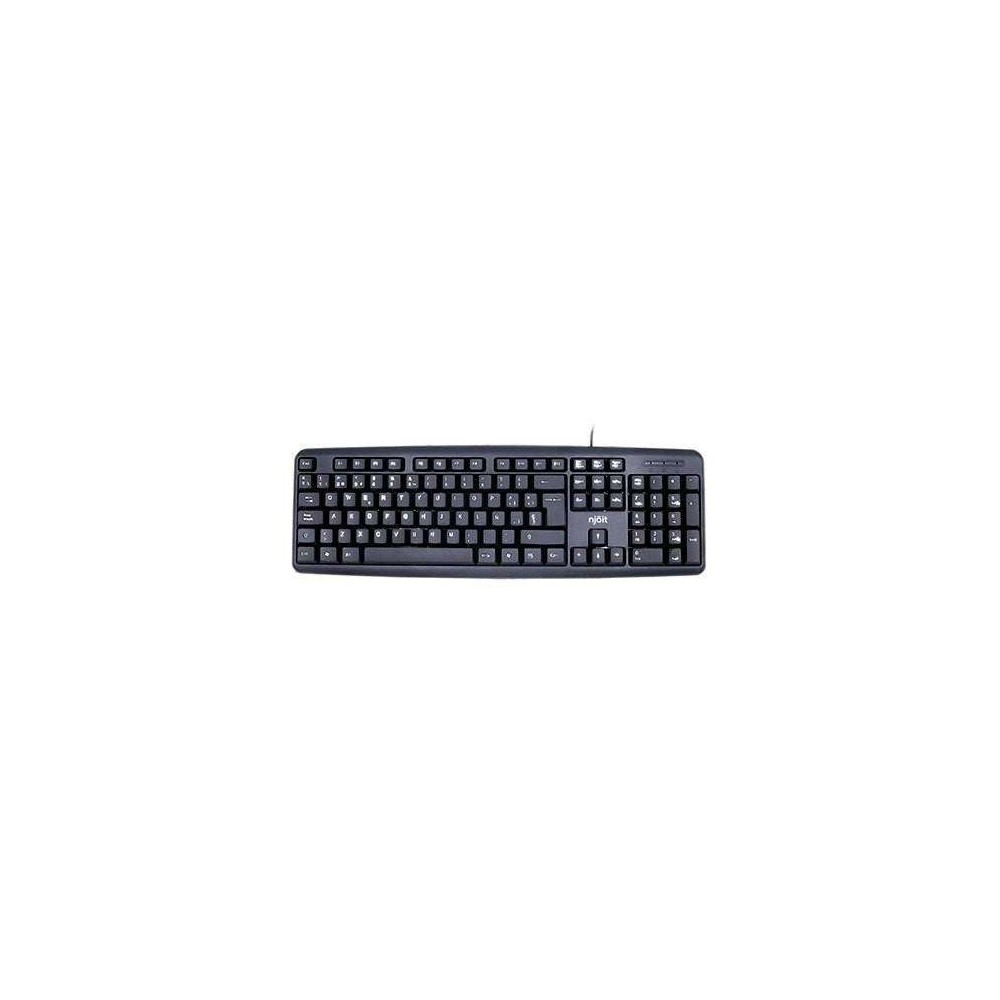 NJOIT KEYBOARD NJKB20 MEMBRANE BLACK USB