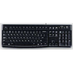 LOGITECH KEYBOARD K120 BLACK OEM
