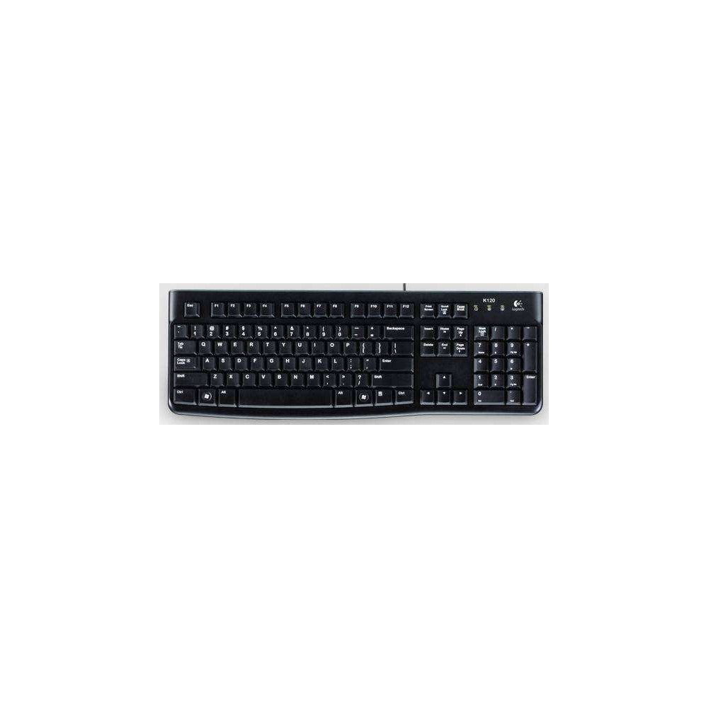 LOGITECH KEYBOARD K120 BLACK OEM