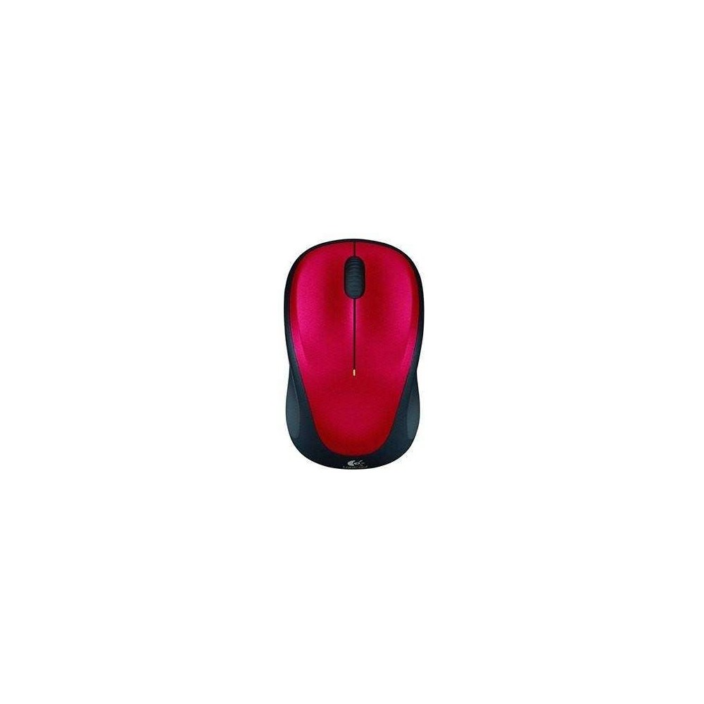 RATON OPTICO LOGITECH M235 WIRELESS ROJO USB
