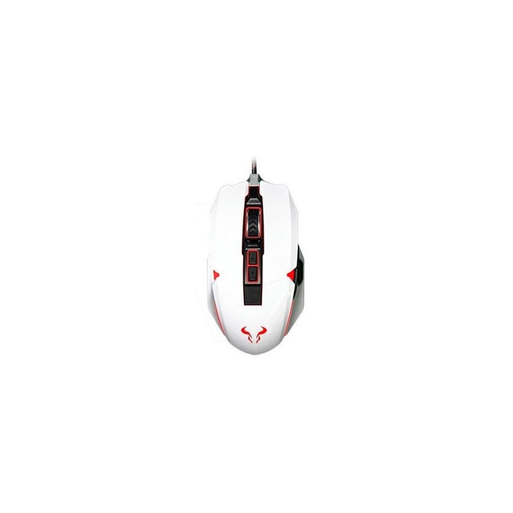 RIOTORO OPTICAL MOUSE AUROX WHITE USB