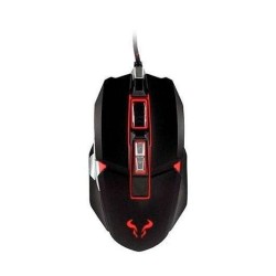 RIOTORO OPTICAL MOUSE AUROX BLACK USB