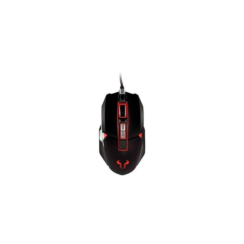 RIOTORO OPTICAL MOUSE AUROX BLACK USB