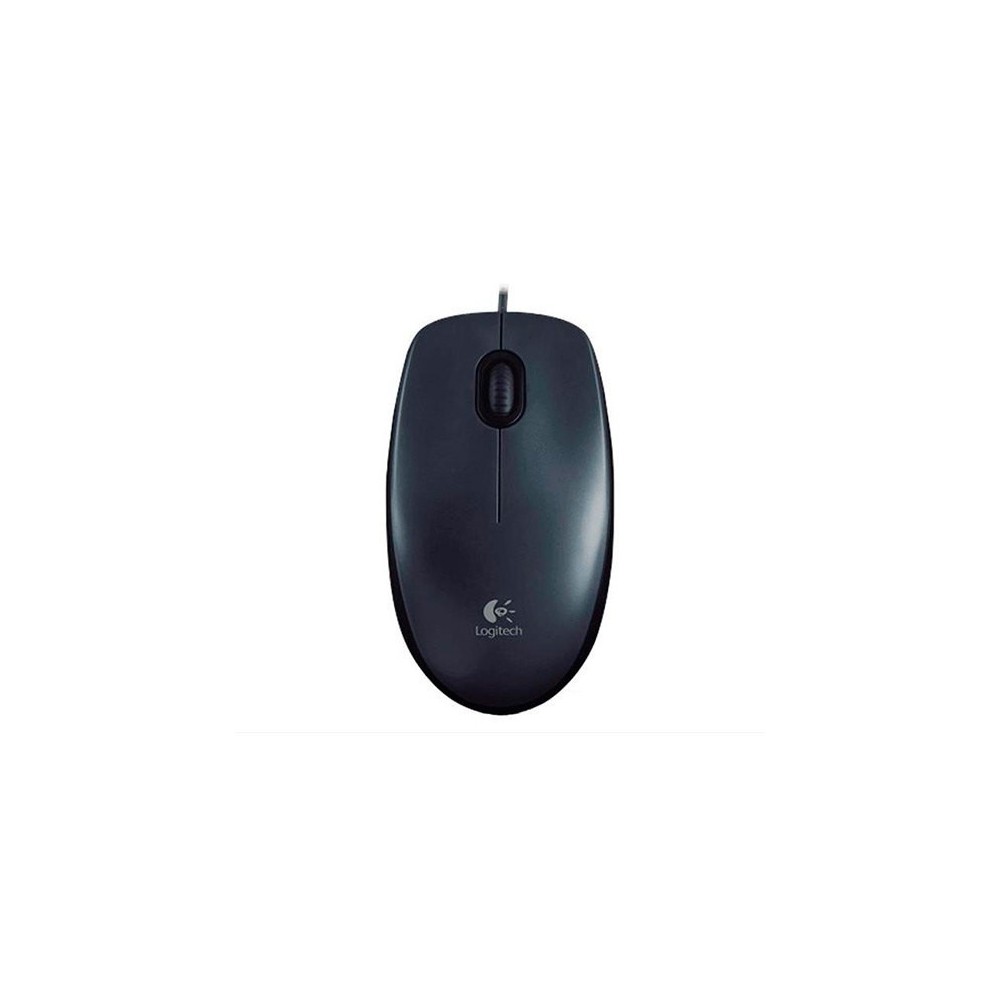 LOGITECH OPTICAL MOUSE M100 GREY
