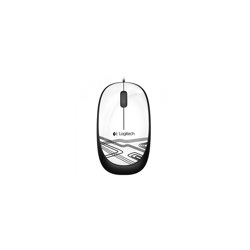LOGITECH OPTICAL MOUSE M105 WHITE