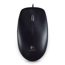 LOGITECH OPTICAL MOUSE B100 BLACK