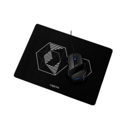 LOGILINK GAMING MOUSE  + MOUSE PAD GAMING 35x25x2