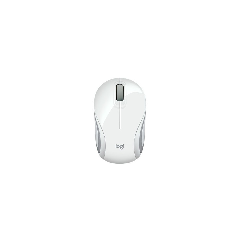 LOGITECH OPTICAL MOUSE M187 MINI WIRELESS WHITE