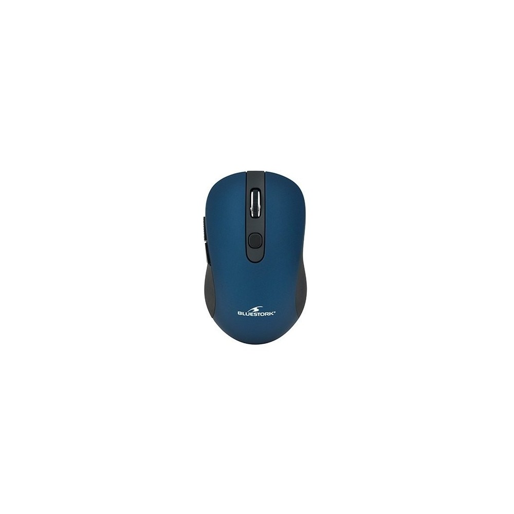 BLUESTORK WIRELESS OPTICAL MOUSE BLUE M-WL-OFF60-BL AMBIDEXTROUS / 6 BUTTONS / METAL / 800-1600DPI M
