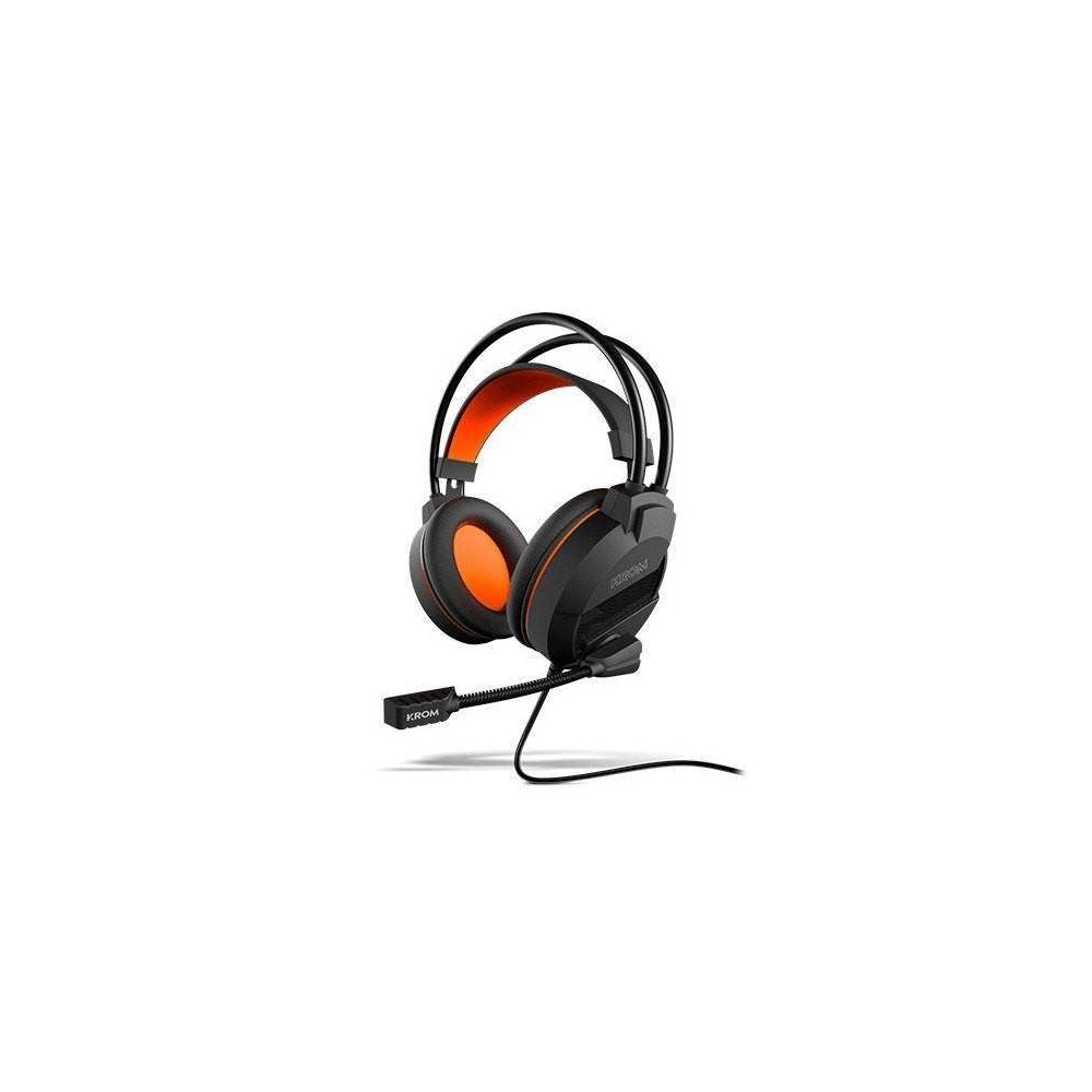 KROM KHAMI GAMING MICRO HEADPHONES BLACK