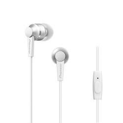 PIONEER MICRO HEADPHONES SE-C3T-W WHITE