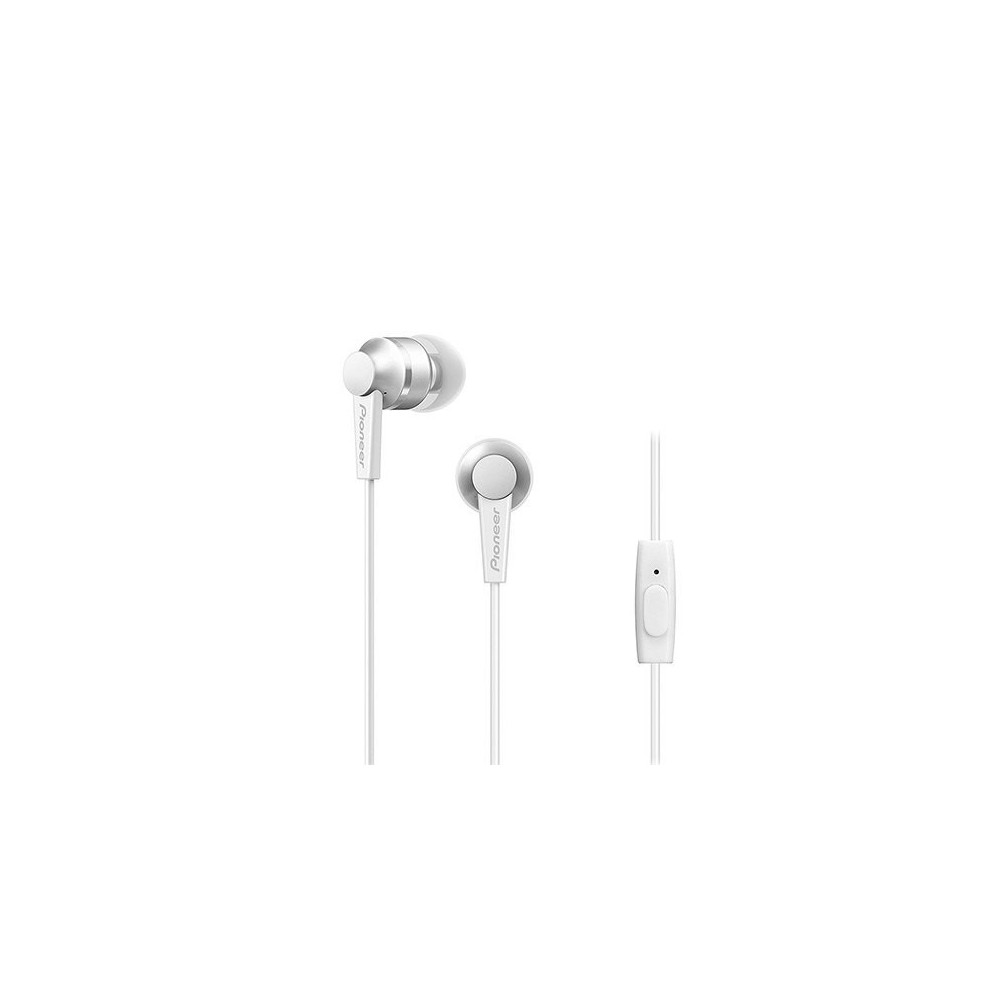 PIONEER MICRO HEADPHONES SE-C3T-W WHITE