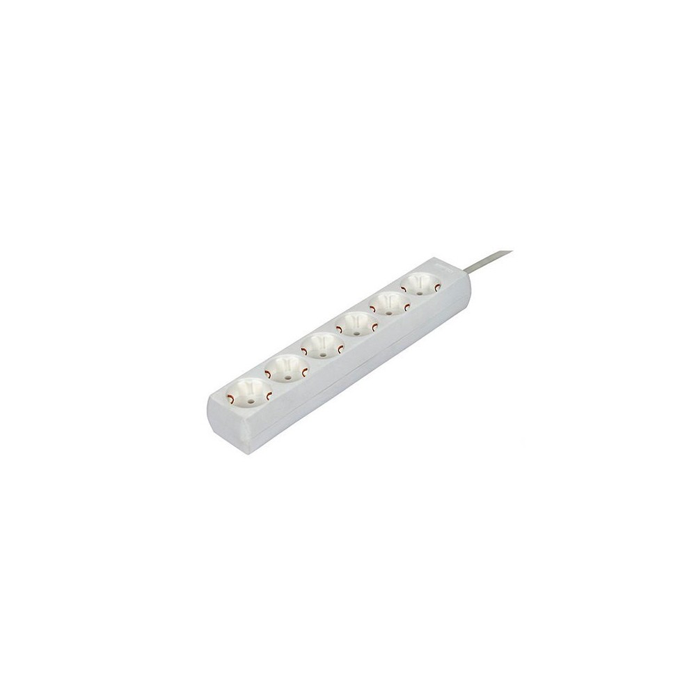 PHASAK 6 SOCKET STRIP 1.5M WHITE FOR SAI