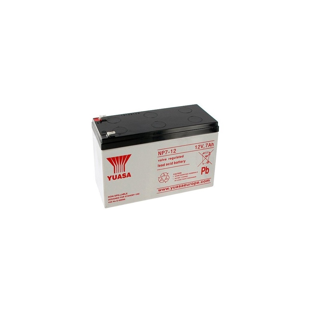 YUASA BATTERY 7Ah/12V FOR UPS