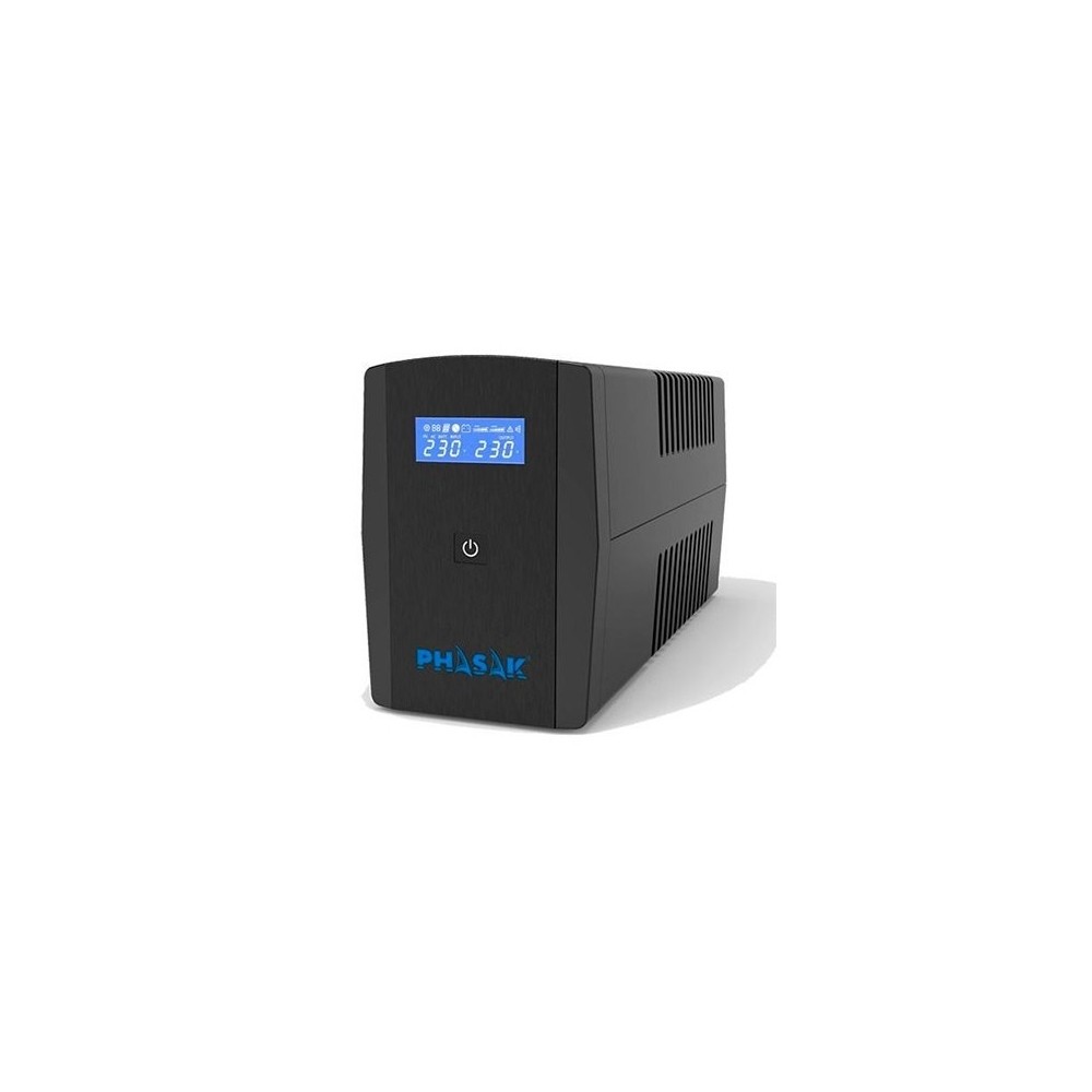 PHASAK UPS 1260 VA SIRIUS PH 7312 SURGE PROTECTION