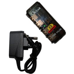 HUB 4 PORTS USB 2.0 L-Link UH404L + SOURCE ALIM LL-UH-404L LL-UH-404L