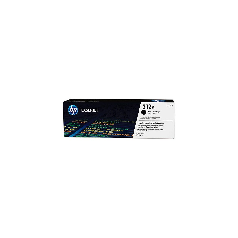 HP ORIGINAL TONER LASERJET 312A CF380A BLACK