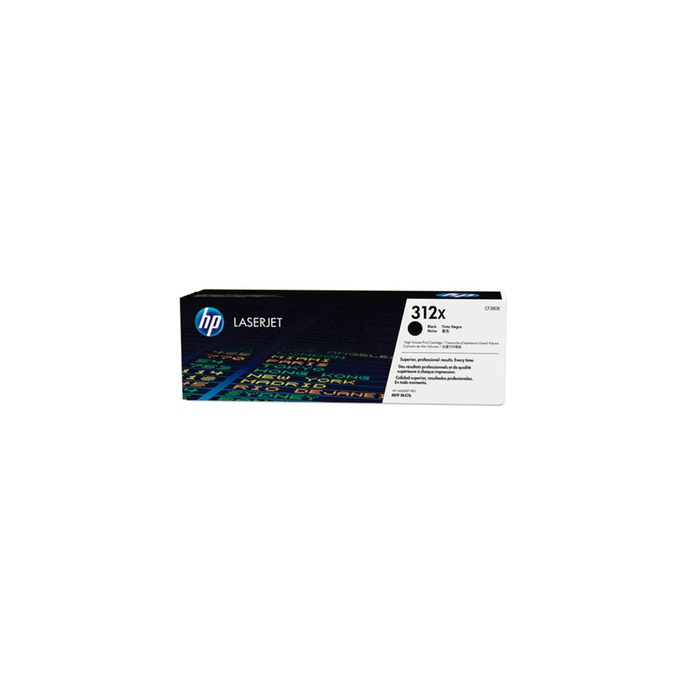 HP ORIGINAL TONER LASERJET 312X CF380X BLACK