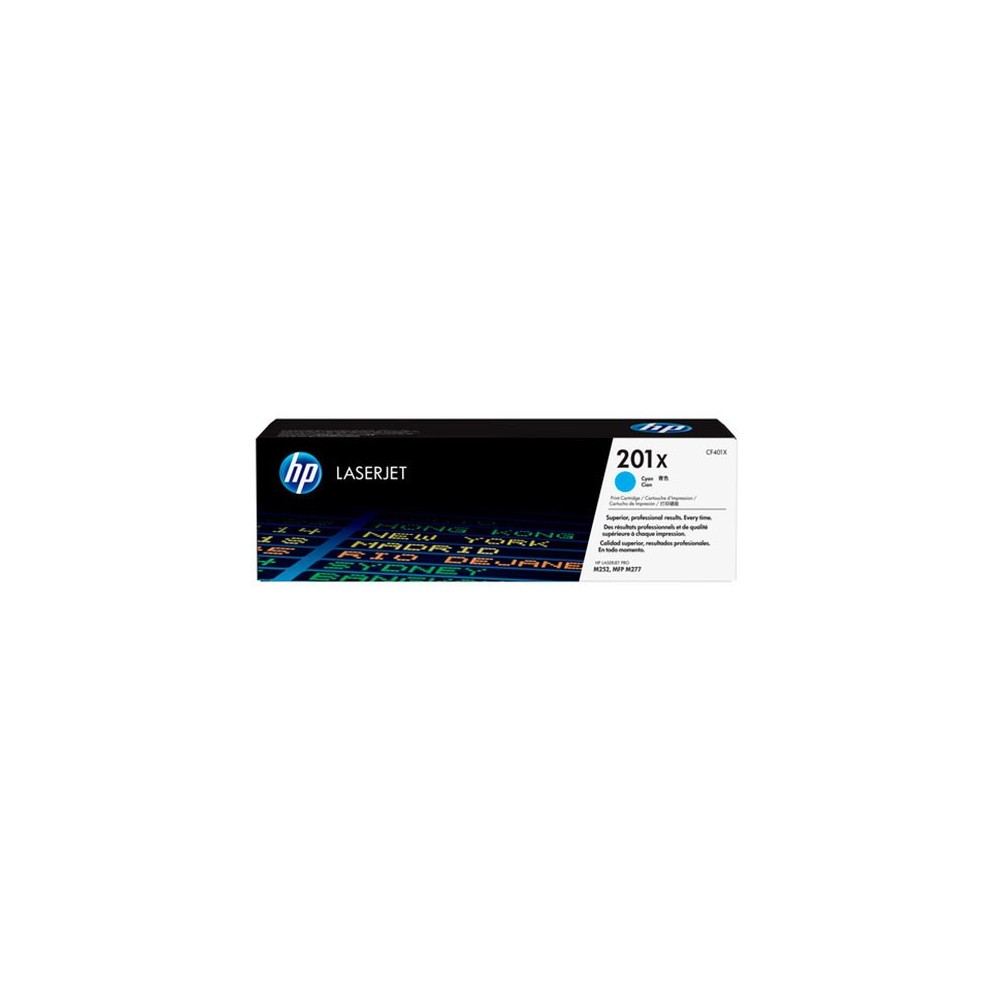HP ORIGINAL TONER LASERJET 201X CF401X CYAN